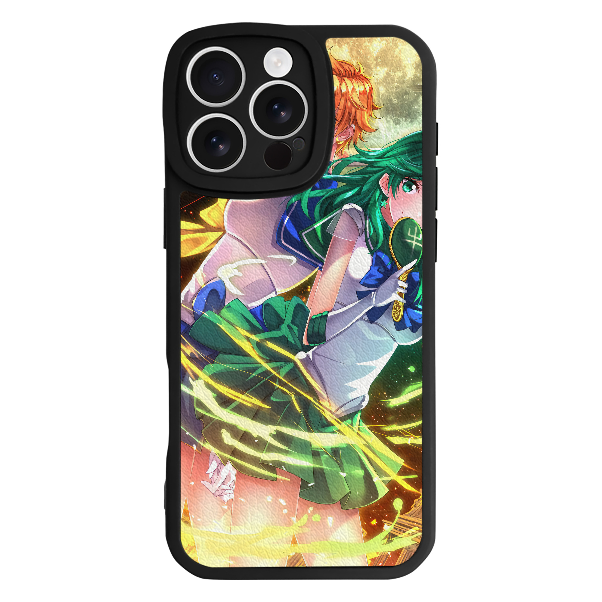 （画像用） 美少女戦士セーラームーン Sailor Moon 【iPhone 16シリーズ対応】シリコンスマホケース（レザー調） 材質：シリコン